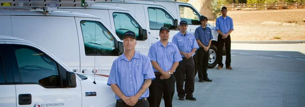 KIC Refrigeration crew ready for Mini Split Repair jobs across Collinsville
